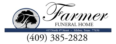 Obituary published on Legacy.com by Farmer Funeral Home on Aug. 11 ... Silsbee, TX 77656. Call: (409) 385-2828. People and places connected with Marie. Silsbee Obituaries. Silsbee, TX. Recent .... 