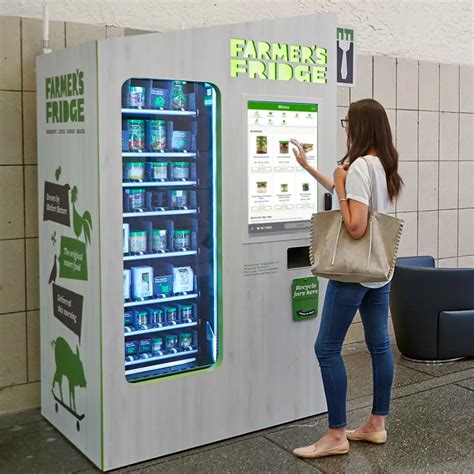 Farmer’s Fridge fresh food vending machine offer set for US …