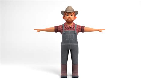 Farmer 3D Models for Download TurboSquid