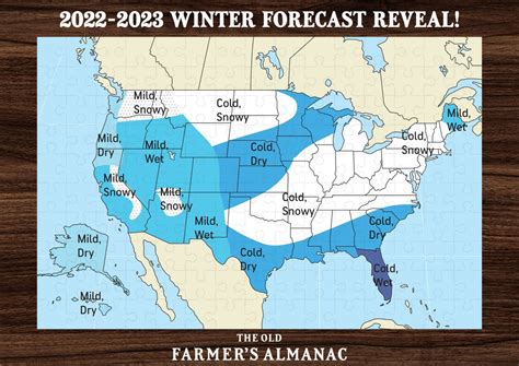 The Almanac says the "eastern two-thirds of the country" — likely including North Carolina — can expect "bouts of heavy rain and snow" during the week of Jan. 16-23 of next year.. 
