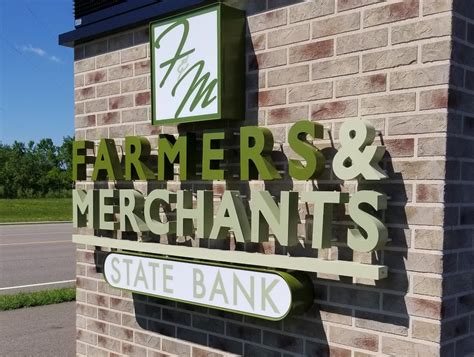 Farmers and merchants state bank pierz. Eden Valley office is located at 110 Meeker Avenue West, Eden Valley. You can also contact the bank by calling the branch phone number at 320-453-2000. Farmers and Merchants State Bank Eden Valley branch operates as a full service brick and mortar office. For lobby hours, drive-up hours and online banking services please visit the official ... 