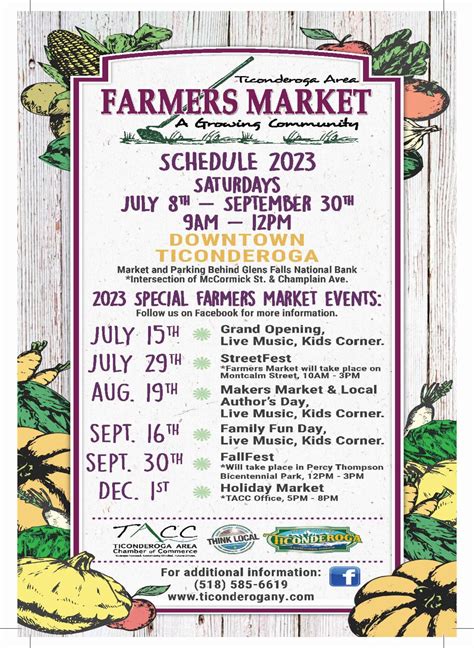 Farmers market season approaches in Ticonderoga