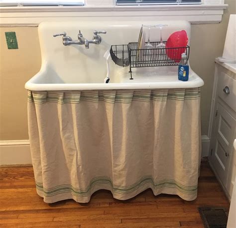 Farmhouse Sink Curtain - Etsy