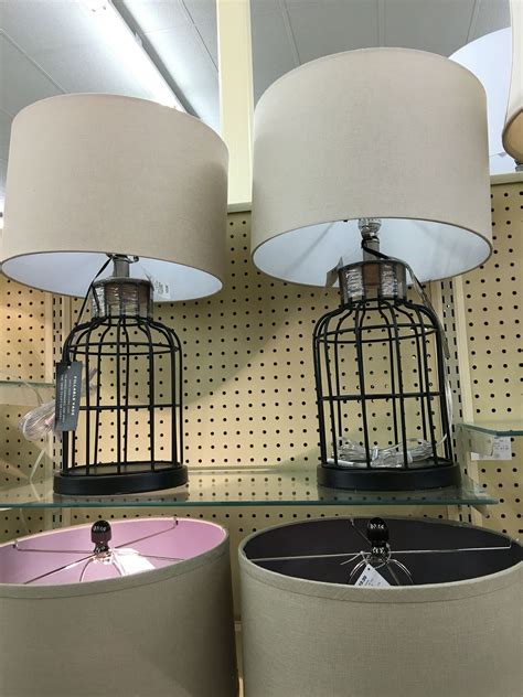 Farmhouse lamps hobby lobby. Shed some light wherever it needs to go!&nbsp;It's never been easier than with this Trimmed Glass Lamp.&nbsp;This darling lamp has a glass base and&nbsp;a black metal base with matching black trim. The top features&nbsp;a tapered, beige canvas lampshade. Arrange it in your office or living room to complement your current home theme! 