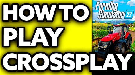 Farming simulator 22 crossplay not working.  But we like to hear from more.  ...