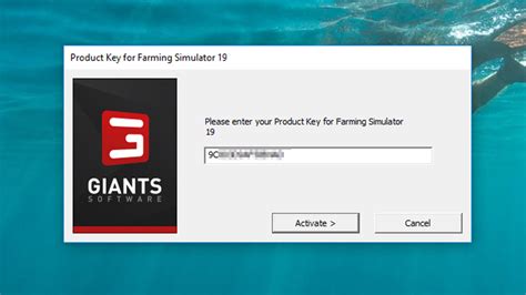 Farming simulator key