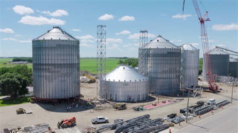 Farmward Cooperative opens its new grain receiving facility just in ...