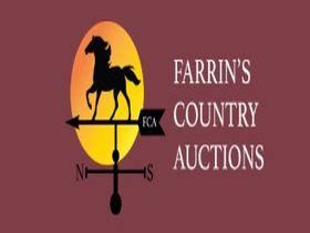 Aug 4, 2023 · Email: rusty@farrinsauctions.com Office Phone: (207) 582-1455 Toll Free: 1-800-474-2507 Local Contact: (207) 582-1455 