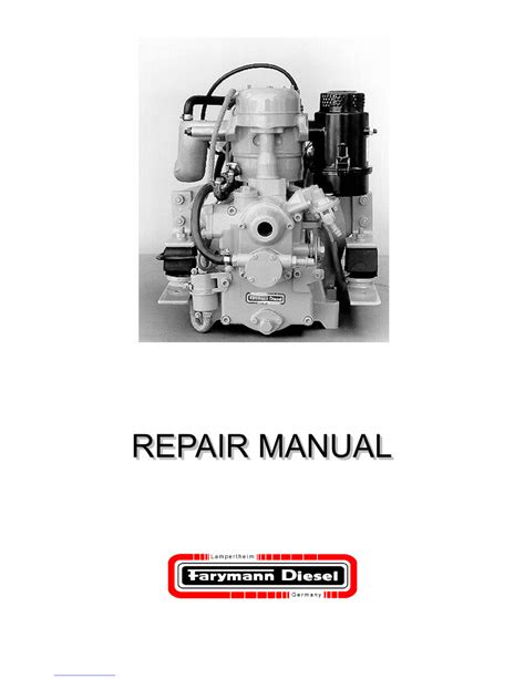 Farymann 15w 18w 32w diesel engine complete workshop repair manual. - Praxis der unterbringung zurechnungsfähiger geistig abnormer rechtsbrecher.