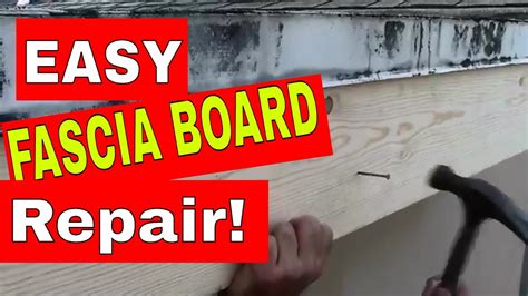 Fascia board repair. QUICK AND EASY APPLIANCE DIY REPAIR VIDEOS – SAVE BIG $$$ BY FIXING IT YOURSELF If the video was helpful, remember to give it a Thumbs Up 👍 and consider S... 