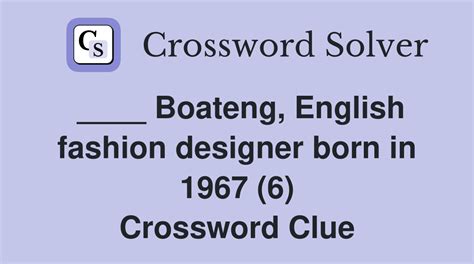 Fashion designer Perry Crossword Clue Answers, …