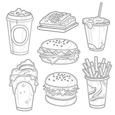 Fast Food Coloring
