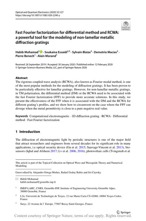 Fast Fourier factorization for differential method and RCWA