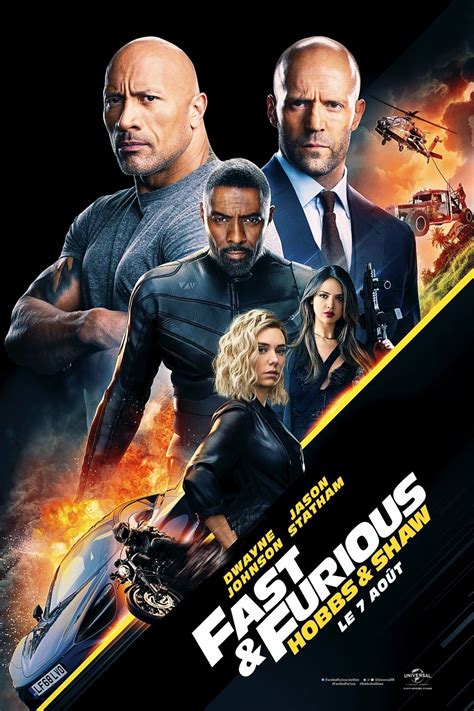 Fast & Furious Presents: Hobbs & Shaw is the first spinoff from the main franchise and the ninth film overall in the Fast and Furious timeline. It pairs Hobbs and Deckard Shaw together to find the Snowflake virus obtained by Brixton (Idris Elba) and the mysterious, unseen Eteon. Hobbs & Shaw takes place after The Fate of the Furious and .... 