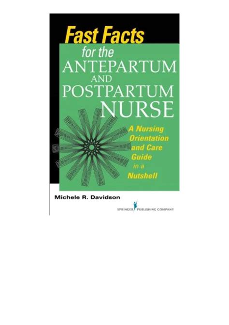 Fast facts for the antepartum and postpartum nurse a nursing orientation and care guide in a nutshell fast facts. - Fluke 789 process meter user manual.