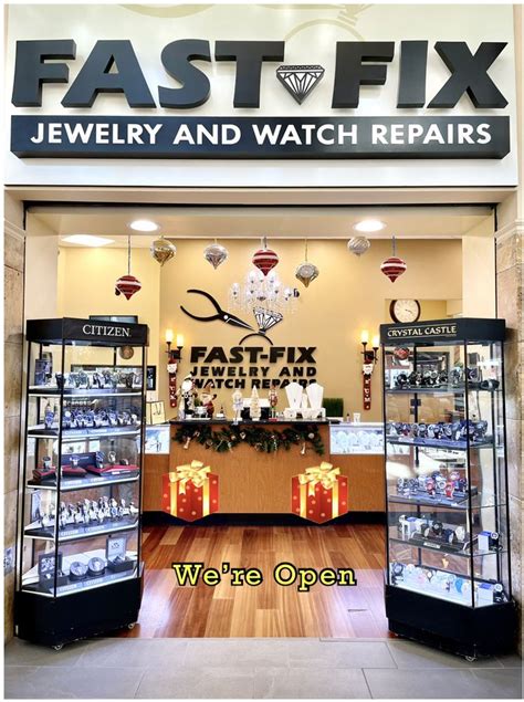 Fast fix jewelry and watch repair. What's in your jewelry box? Let us help consolidate your treasures and create something you will love wearing! *Some services vary by location. Click here to find the Fast-Fix … 