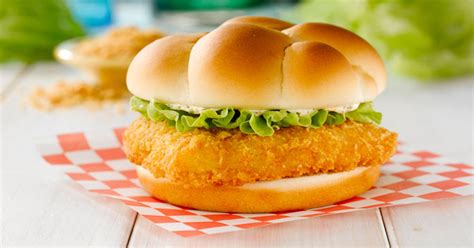 Fast food fish sandwich. My favorite fast food fish is Culver's (fast food chain primarily in the midwest). Their ad campaign is actually pretty dead-on; they really do seem to take a fresh cod fillet, batter coat it in the store, and fry it up fresh to order. It's absolutely nothing like any other fast food fish sandwich I've ever tried. 