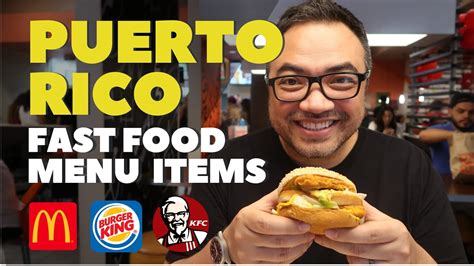 Fast food in puerto rico. Things To Know About Fast food in puerto rico. 