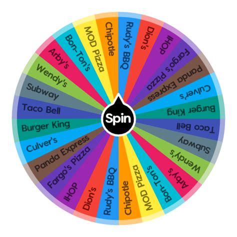 Fast food wheel spinner. Things To Know About Fast food wheel spinner. 