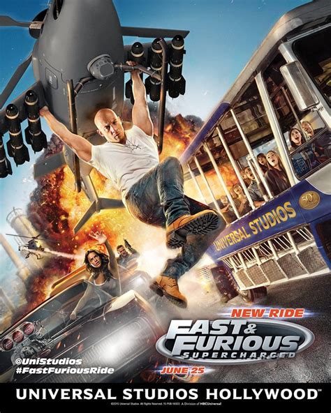 Fast furious supercharged. The opening date for Fast & Furious – Supercharged was April 23, 2018. However all the stars were there for the special nighttime opening May 2, 2018. In 2013, the Fast & Furious star Paul Walker passed away; to honor his memory Universal creators was sure to have many of his photos in the “family room” of the attraction. 