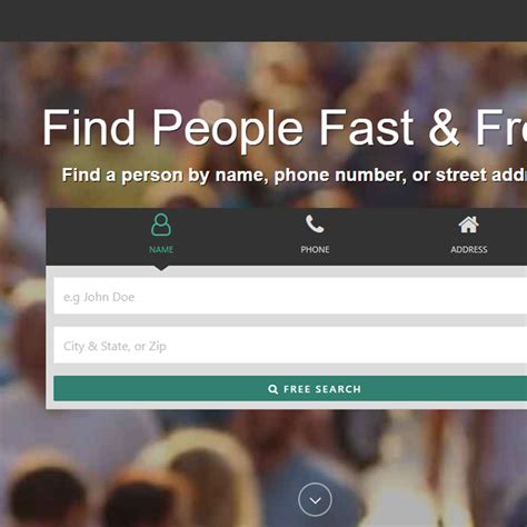 Fast people.search. Our people search service utilizes public information like criminal records, civil records, bankruptcies, liens, lawsuits, etc. All of this information powers our free people search service so that our clients can find anyone quickly and easily. You'll never have to wonder about the one who got away ever again. 