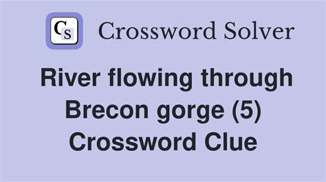 Fast-flowing Section Of River Crossword Clue