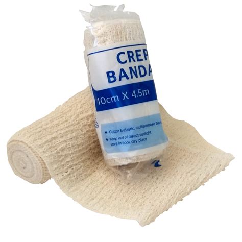 FastAid® Crepe Bandage BP 10cm x 4.5m 12