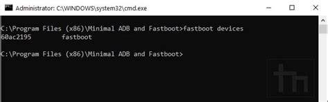 Fastboot devices command.  It communicates with devices in fastboot/bootloader mode for...