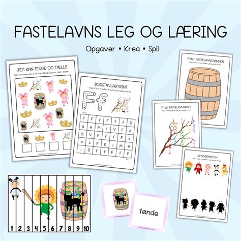 Fastelavn undervisning indskoling