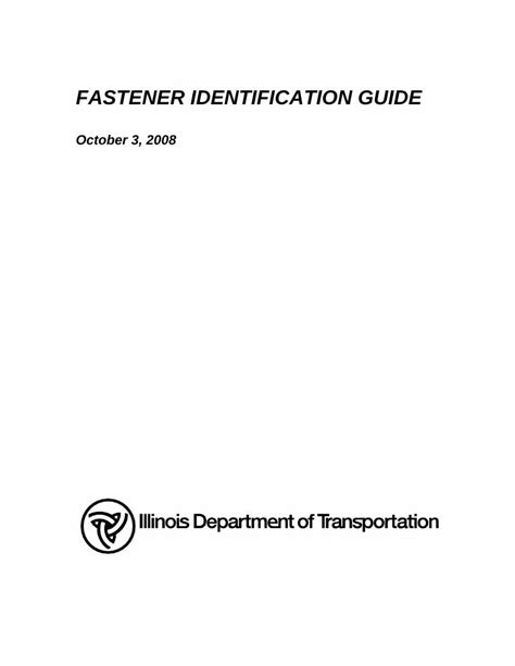 Fastener identification guide illinois department of. - Samsung microwave oven manual model smh1816s.