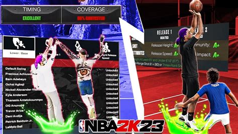 TWO OF THE BEST JUMPSHOTS ON 2K23, ALSO I SHOW YOU THE BEST SETTINGS FOR SHOOTING!!! THE JUMPSHOT FEELS SUPER SMOOTH AND ITS EASY TO GREEN ONCE YOU LEARN THE.... 