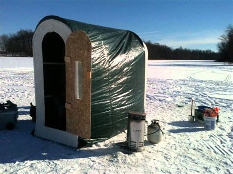 Fastest Hardside Folding Shanty Ice fishing house, Ice fishing shack …