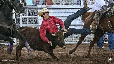 Fastest steer wrestling time. Feb 28, 2023 · The fastest time wins, with a penalty being assessed if a barrel is knocked down during a ride. Breakaway Roping: Breakaway roping is a fast-growing rodeo event, with the inaugural National Finals ... 
