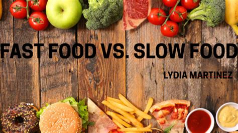 Fastfood vs. Slowfood – Wir essen Pflanzen