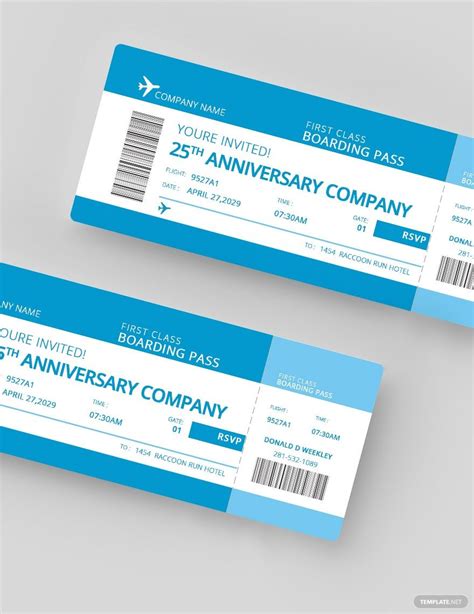 Fasync Net Boarding Pass Invitation Boarding Pass Invitation Template Ticket Template