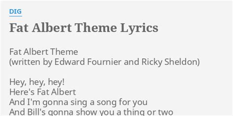 Fat Albert Lyrics