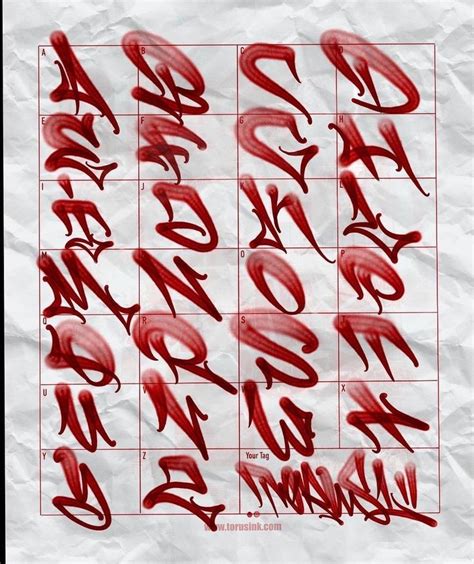 Fat Cap Alphabet