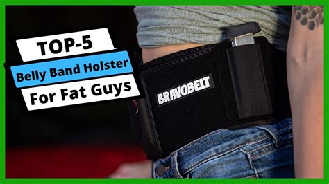 BravoBelt Laser Fit Edition - Belly Band Holster for Concealed Carry