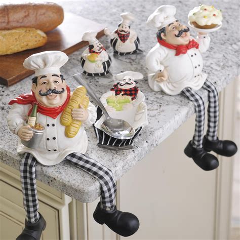  Michelin 3-Star chef (7.88 inch, decoration, restaurant, statue , trinket, handmade, craft, kitchen, home, gift ) Mukemel Designs - IKZ0001. (28) $126.96. $169.28 (25% off) FREE shipping. Vintage Wine Bottle Chef Figurine. Great Bar or Kitchen Decoration. The Chef Holds & Displays a Bottle of Wine Held in His Hands. Charming. . 