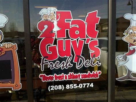 Fat guys deli meridian. Fat Guy's Fresh Deli is a restaurant located in Meridian, Idaho.Based on ratings and reviews from users from all over the web, this restaurant is a Fantastic Restaurant. Fat Guy's Fresh Deli features American cuisine. 