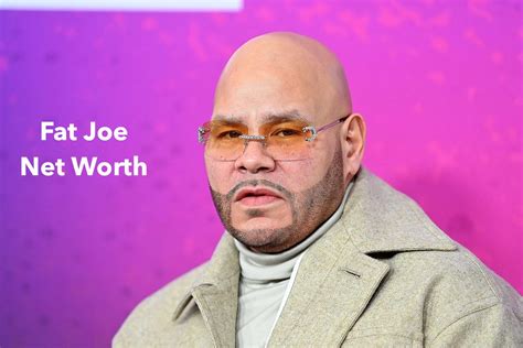 Fat Joe Net Worth in 2023. As of 2023, Fat Joe has amassed a considerable fortune through his music, business ventures, and brand endorsements. With an estimated net worth of $20 million, he stands as one of the wealthiest figures in the hip-hop industry. Fat Joe's entrepreneurial endeavors, including his clothing line and real estate .... 