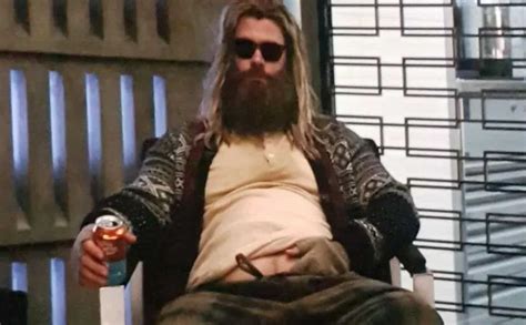 Fat thor. Thor: Love and Thunder set images may be hinting at how the God of Thunder will lose his weight. One of the most surprising elements of Avengers: Endgame was seeing Chris Hemsworth's character gaining a significant amount of weight. Thor's depression following his catastrophic mistake to stop Thanos in Avengers: Infinity War … 