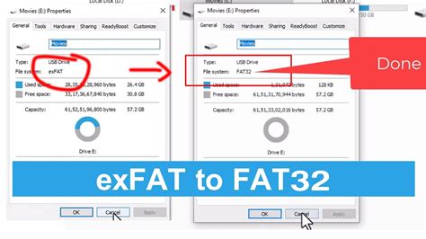 Fat32 to exfat android.  5 days ago · Android also supports exFAT on many devices.  If...