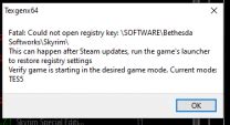 Fatal: Could Not Open Registry Key? - xEdit Support - Step ...