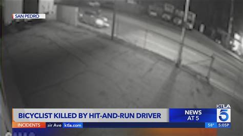 Fatal San Pedro hit-and-run captured on camera; driver still at large