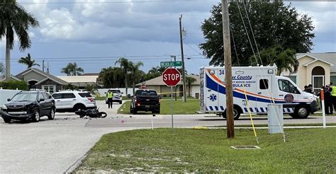 Fatal car accident cape coral yesterday. Ella Rhoades. Crime scene tape wraps around the car believed to be connected to a fatal crash on Matlacha the night of April 13. Witnesses claim a driver … 