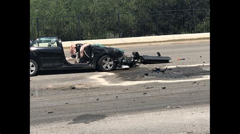 SAN ANTONIO - A driver died after hitting a curb and crashing into a pole on the city's North Side Sunday morning, according to San Antonio police.. The single-vehicle crash happened around 9: ...