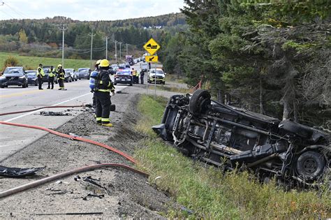 Fatal charlevoix accident today.  He suff ered several injuries ranging from devastati...