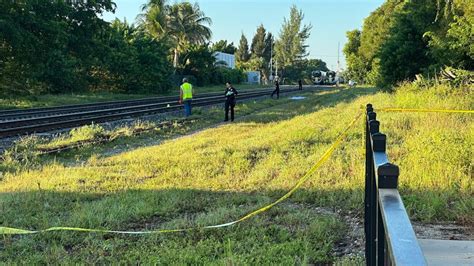 Fatal collision between Brightline train, pedestrian in Delray Beach