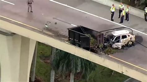 Fatal crash on I-595 leads to road closure near Fort Lauderdale